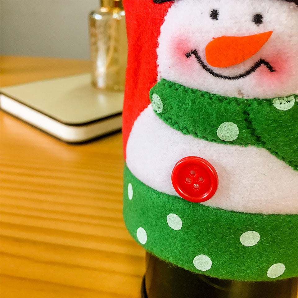 Christmas Wine Bottle Cover