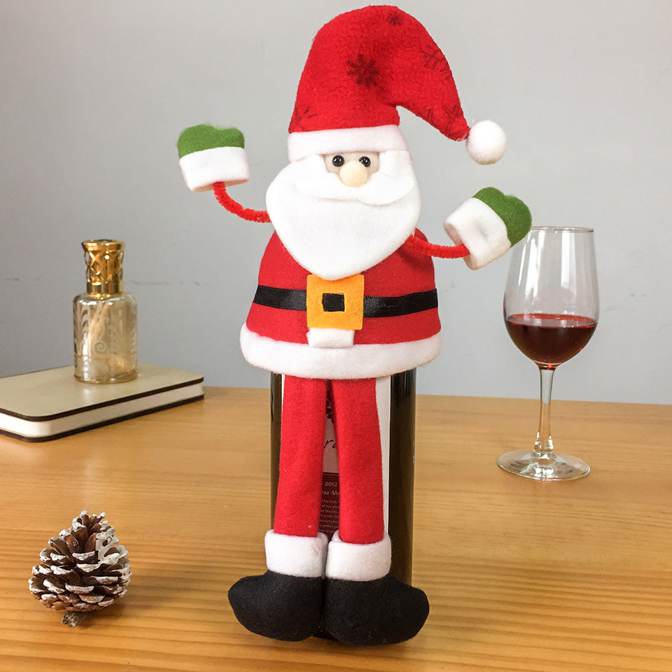 Christmas Wine Bottle Cover
