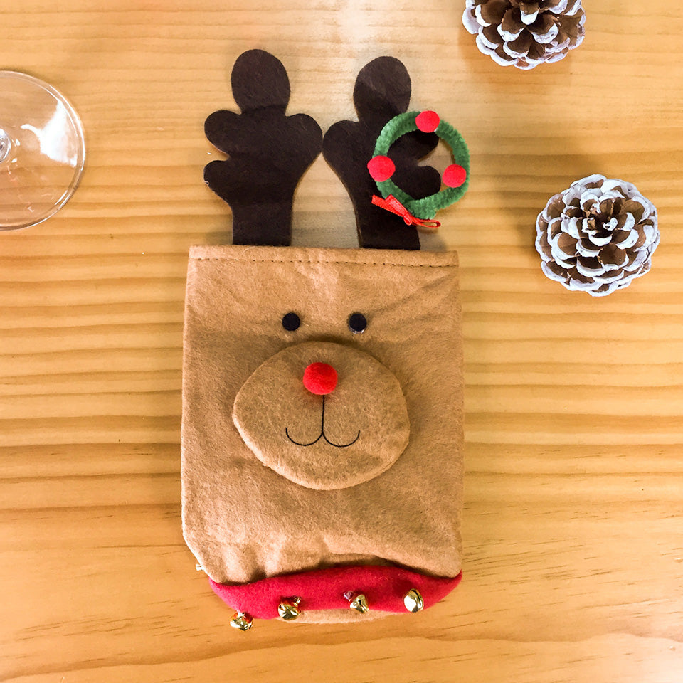 Christmas Wine Bottle Cover