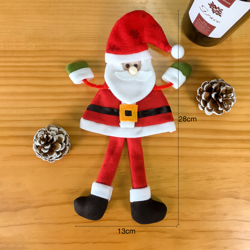 Christmas Wine Bottle Cover