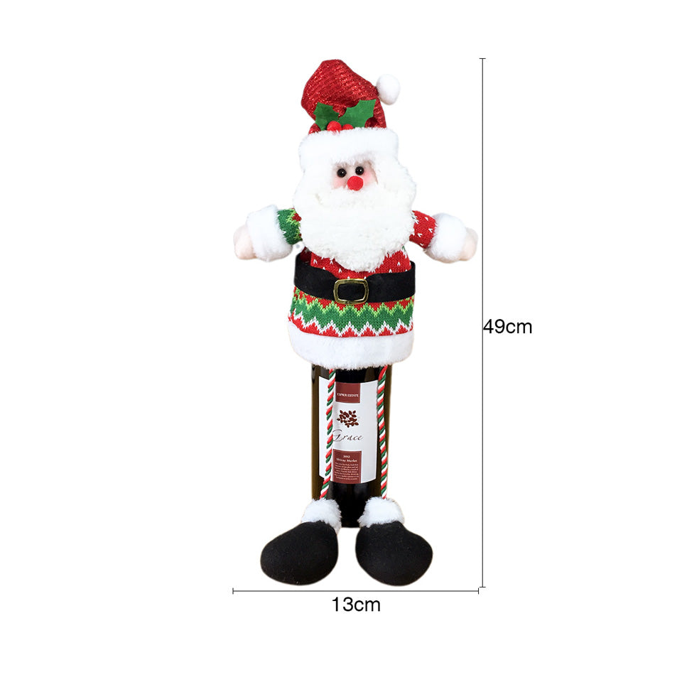 Christmas Wine Bottle Cover