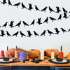 4 M Black Crow Paper Garland | Nicro Party