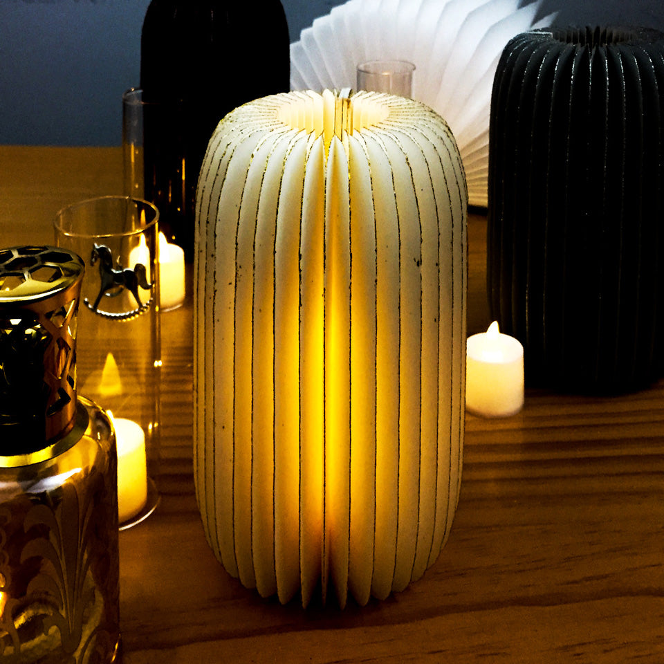 Cylinder Shape Paper Vase