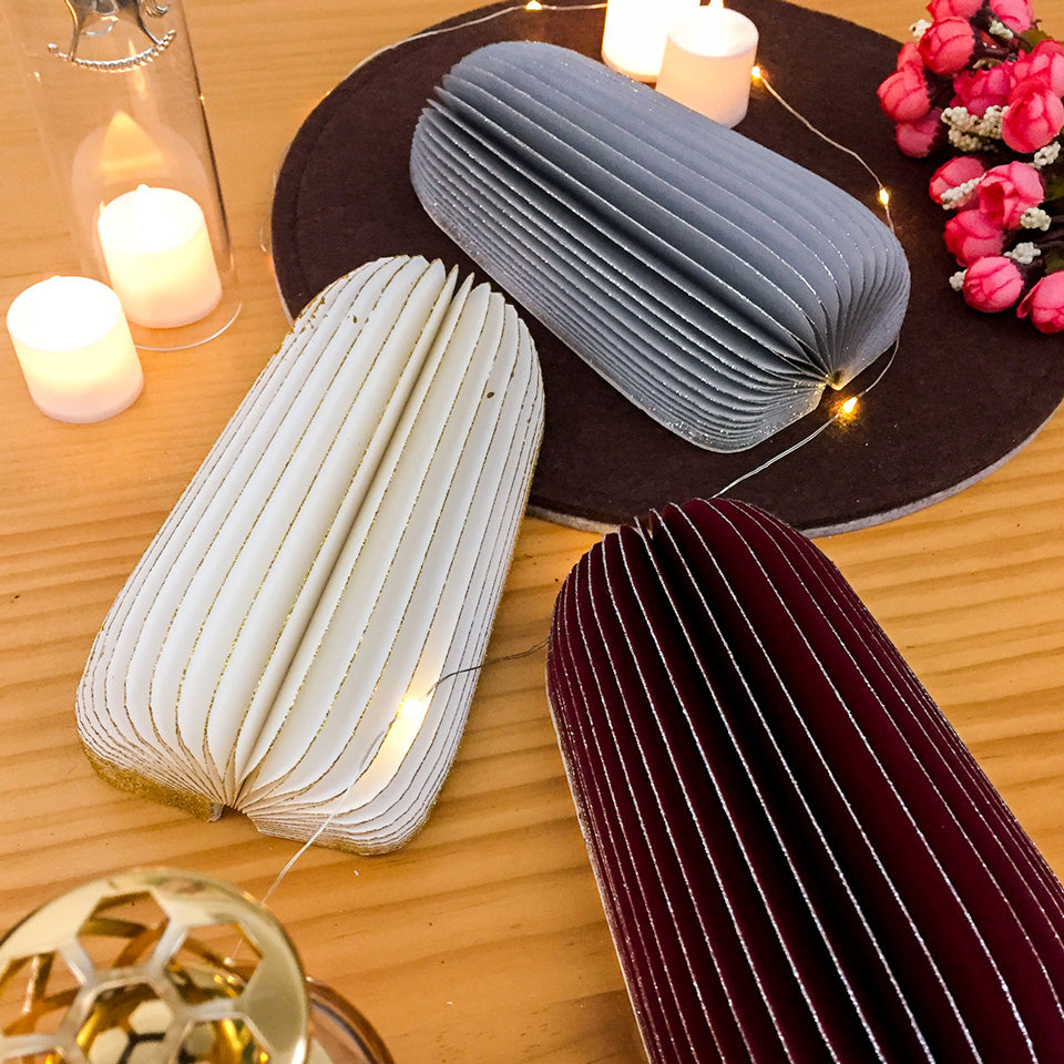 Cylinder Shape Paper Vase