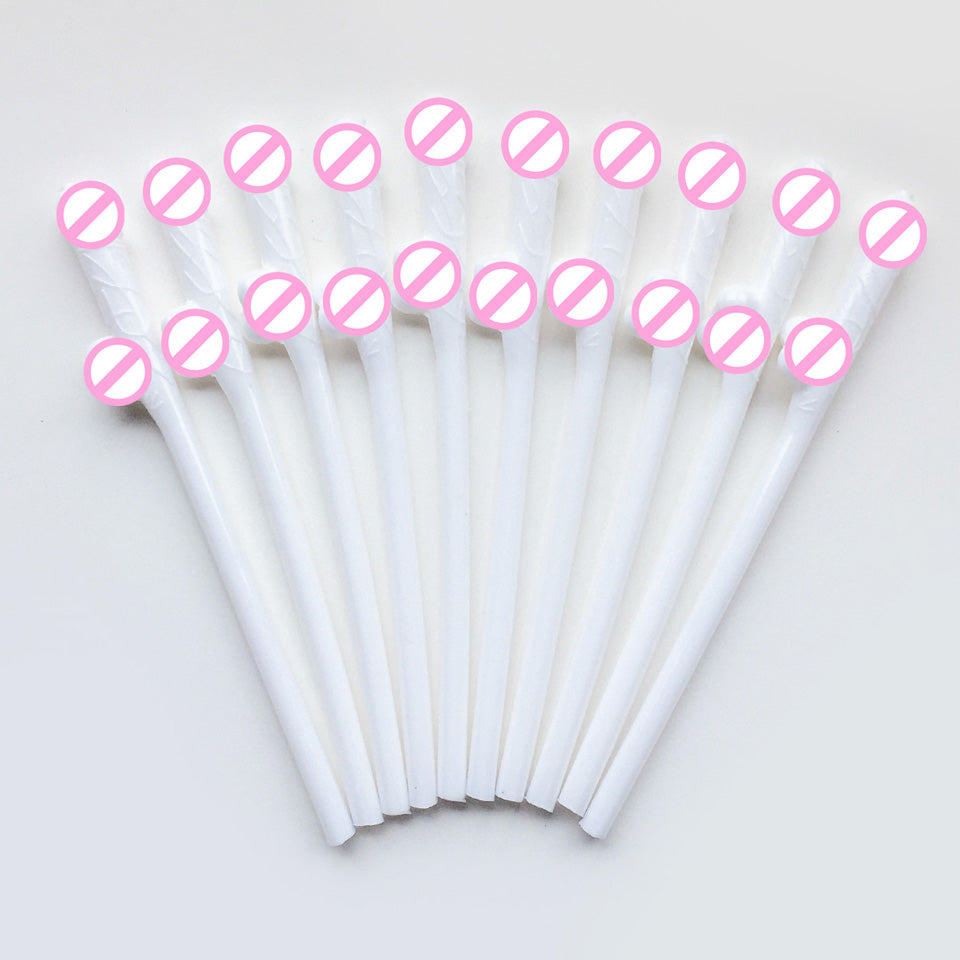 10 pcs/set Drinking Penis Straws