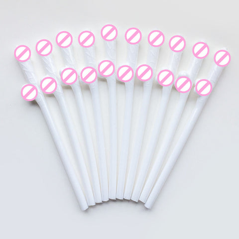 Image of 10 pcs/set Drinking Penis Straws