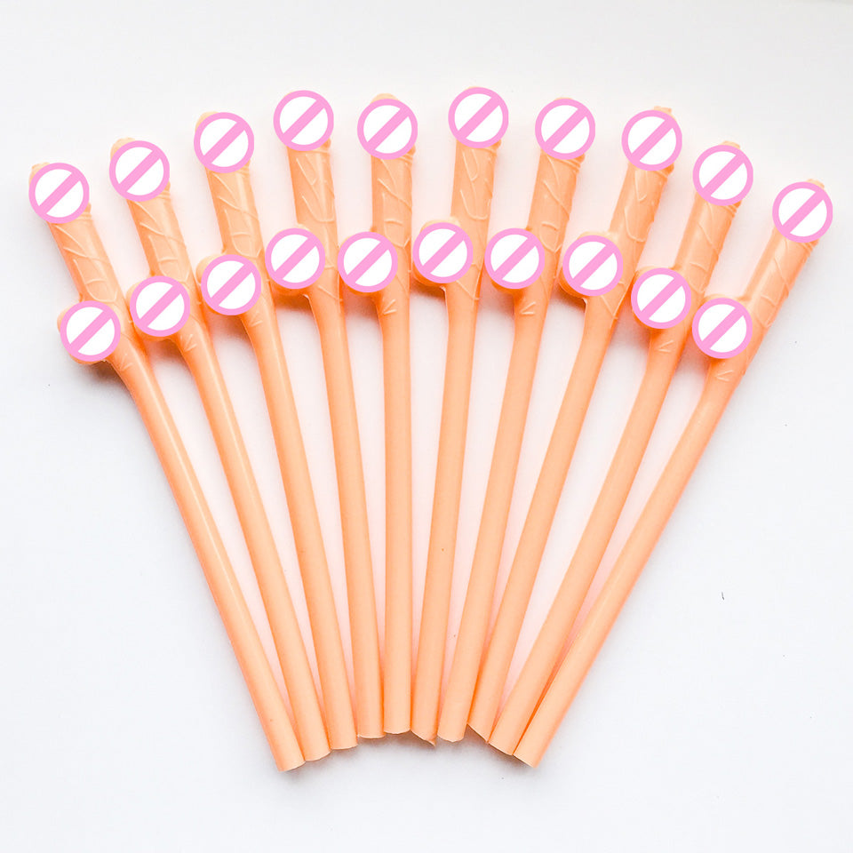 10 pcs/set Drinking Penis Straws