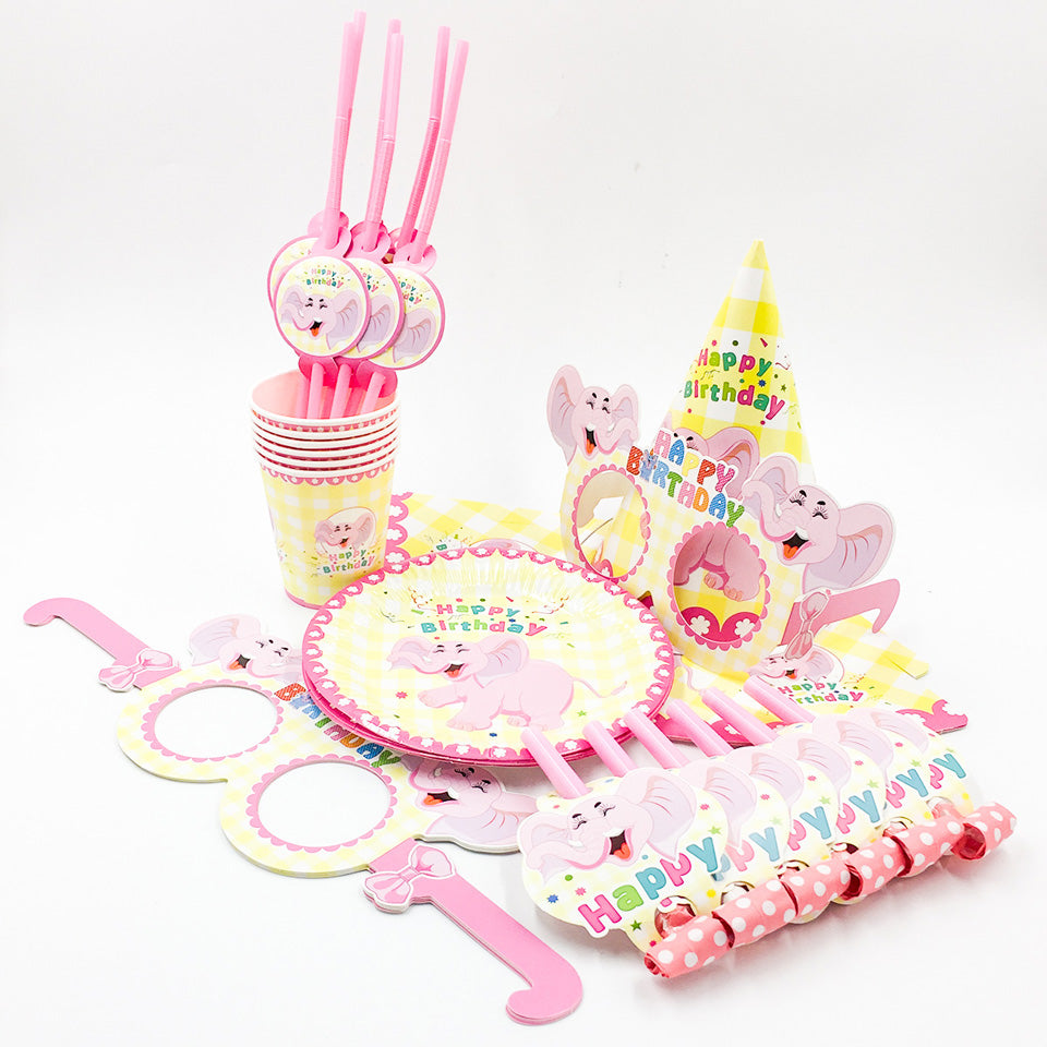 Elephant Baby Shower Gender Reveal Party Decoration | Nicro Party