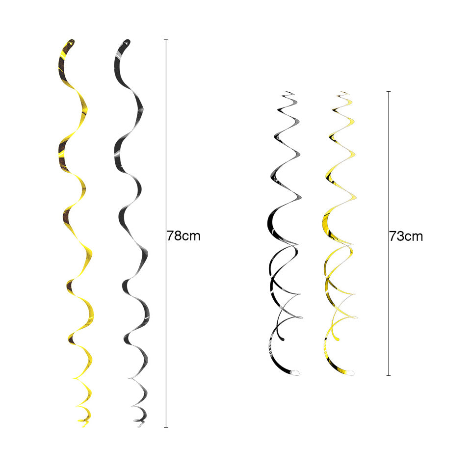 Elf Pumpkin Spider Spiral DIY Ornaments Swirl | Nicro Party