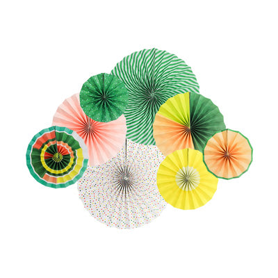 6 or 8 pcs/set Party Paper Fans   | Nicro Party