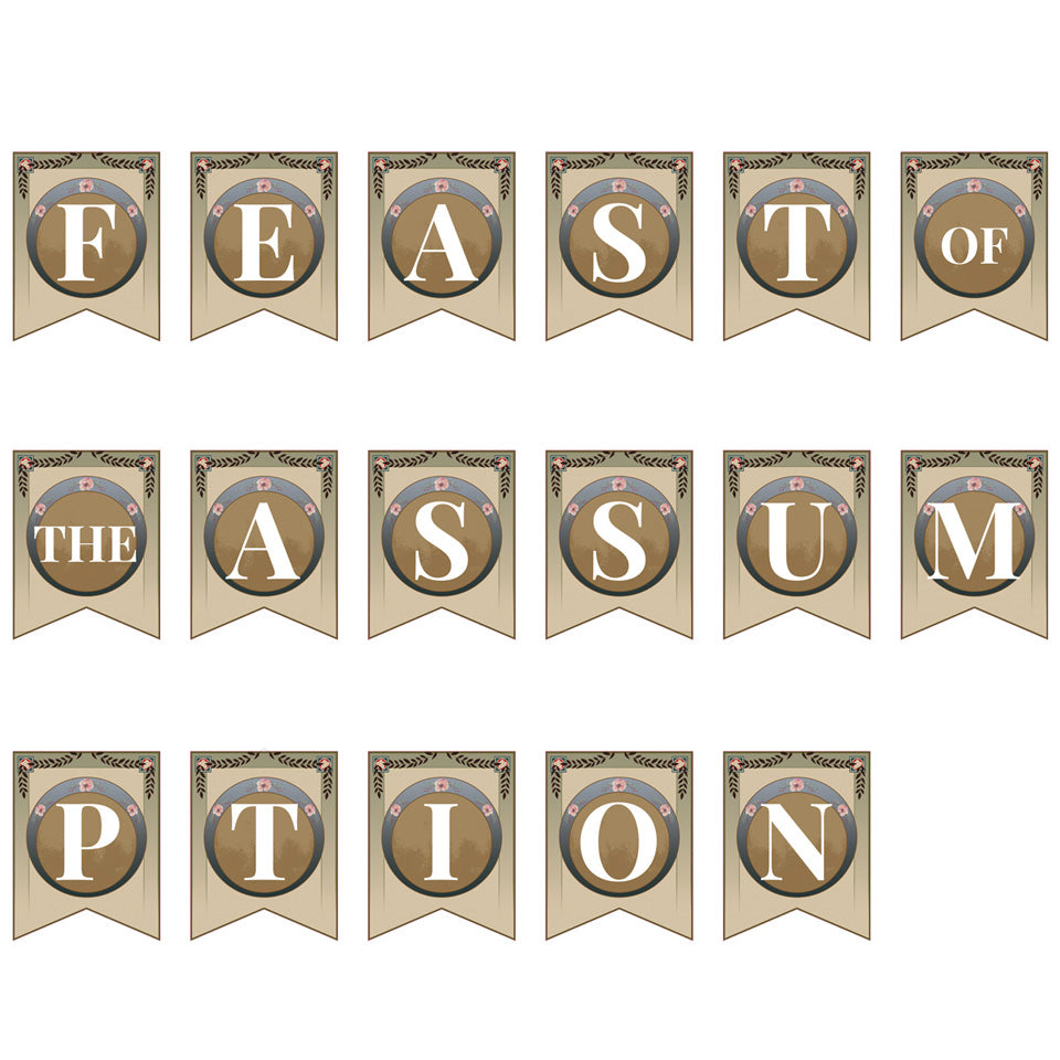 Feast of the Assumption Banner