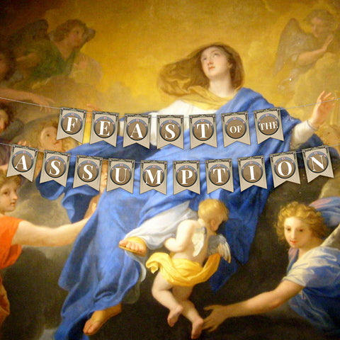 Image of Feast of the Assumption Banner