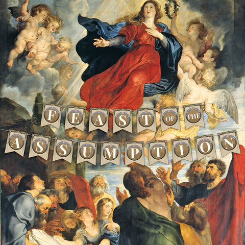Image of Feast of the Assumption Banner