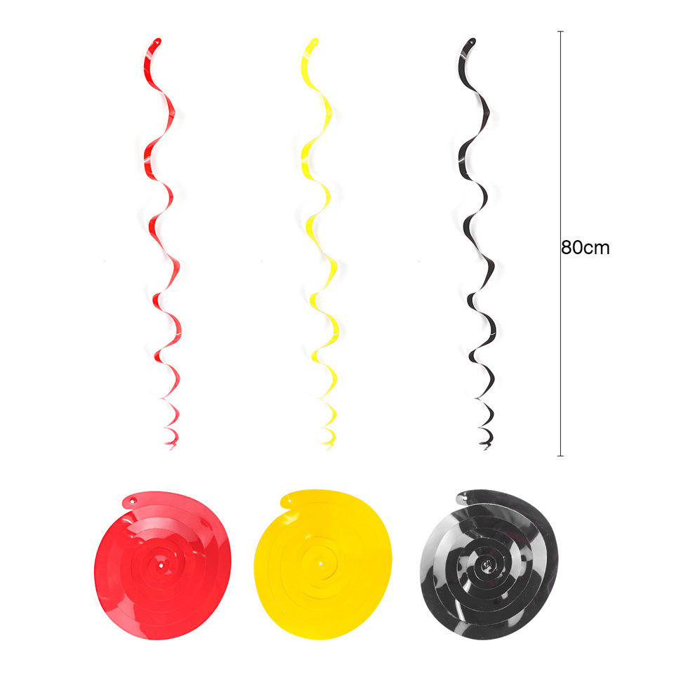 Firefighter Spiral Tassel Ornaments | Nicro Party