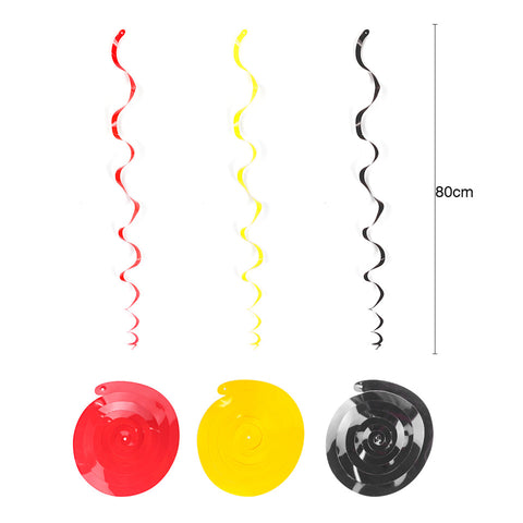 Image of Firefighter Spiral Tassel Ornaments | Nicro Party