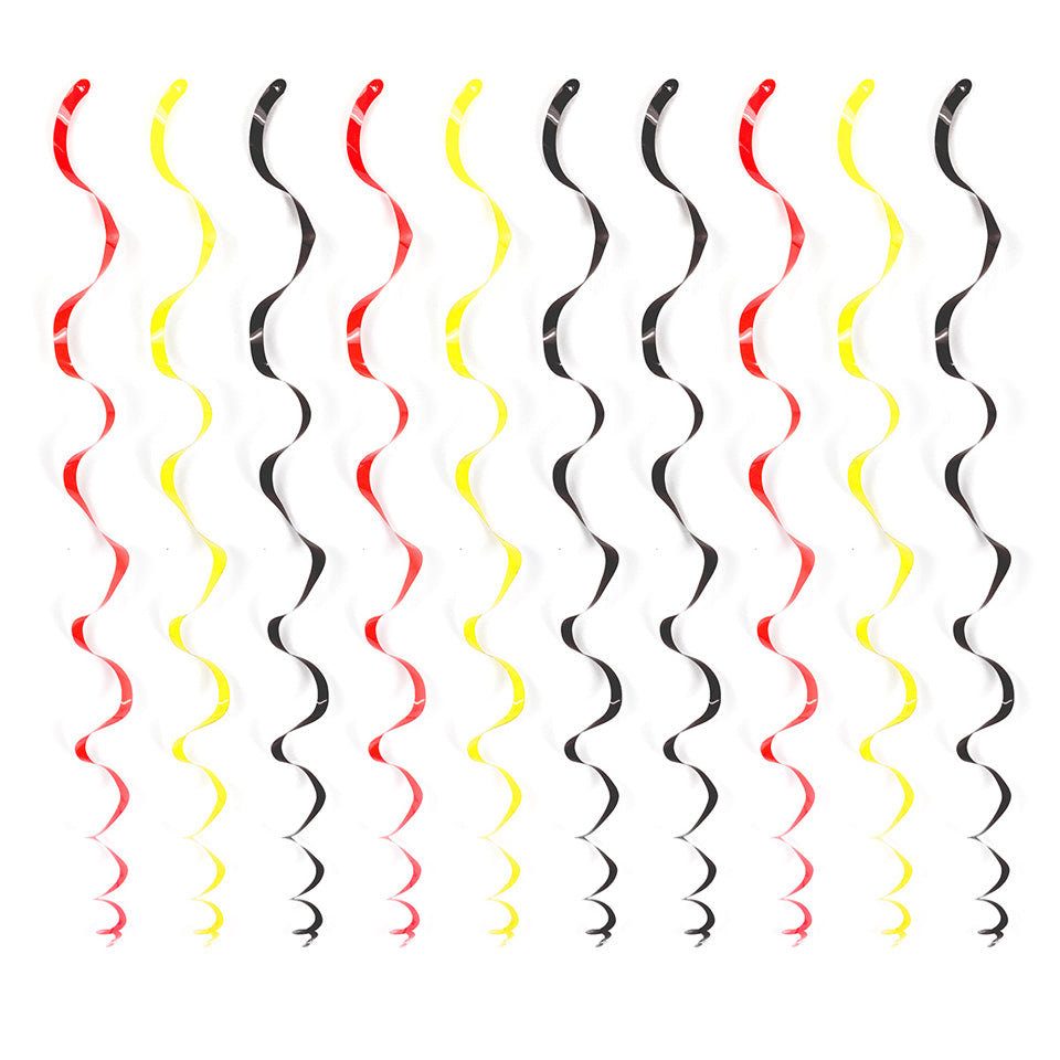 Firefighter Spiral Tassel Ornaments | Nicro Party