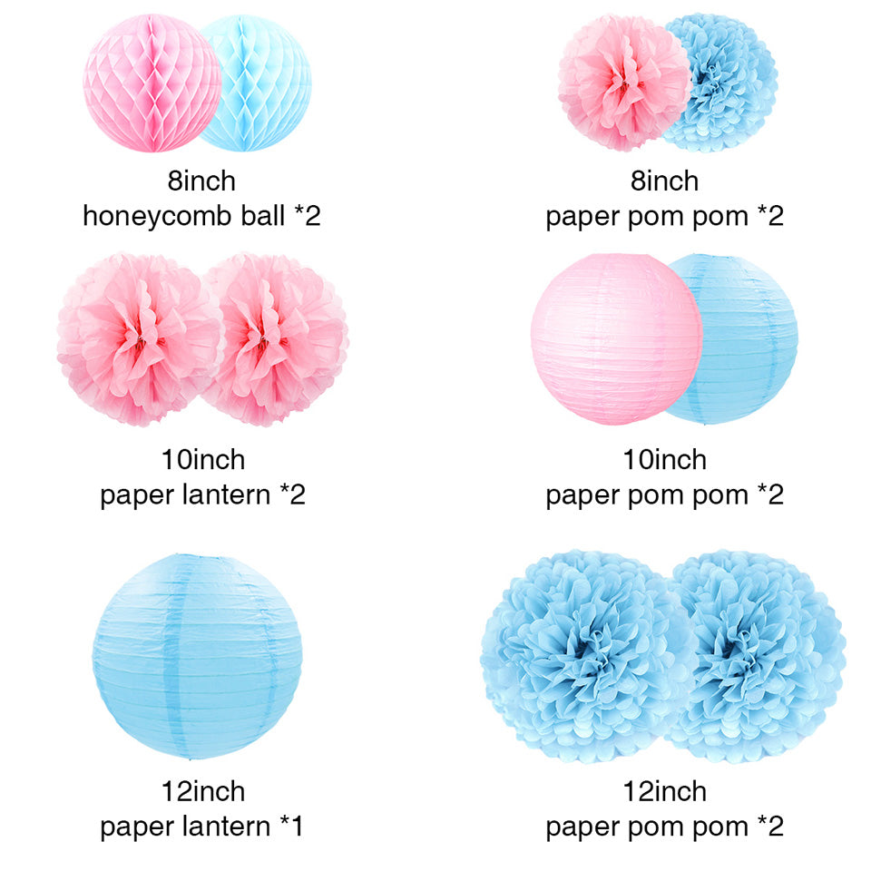 Elephant Gender Reveal flowers