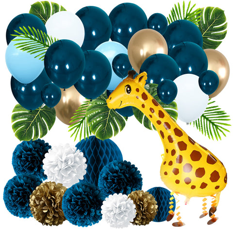 Image of Giraffe Forest Theme Party Kit