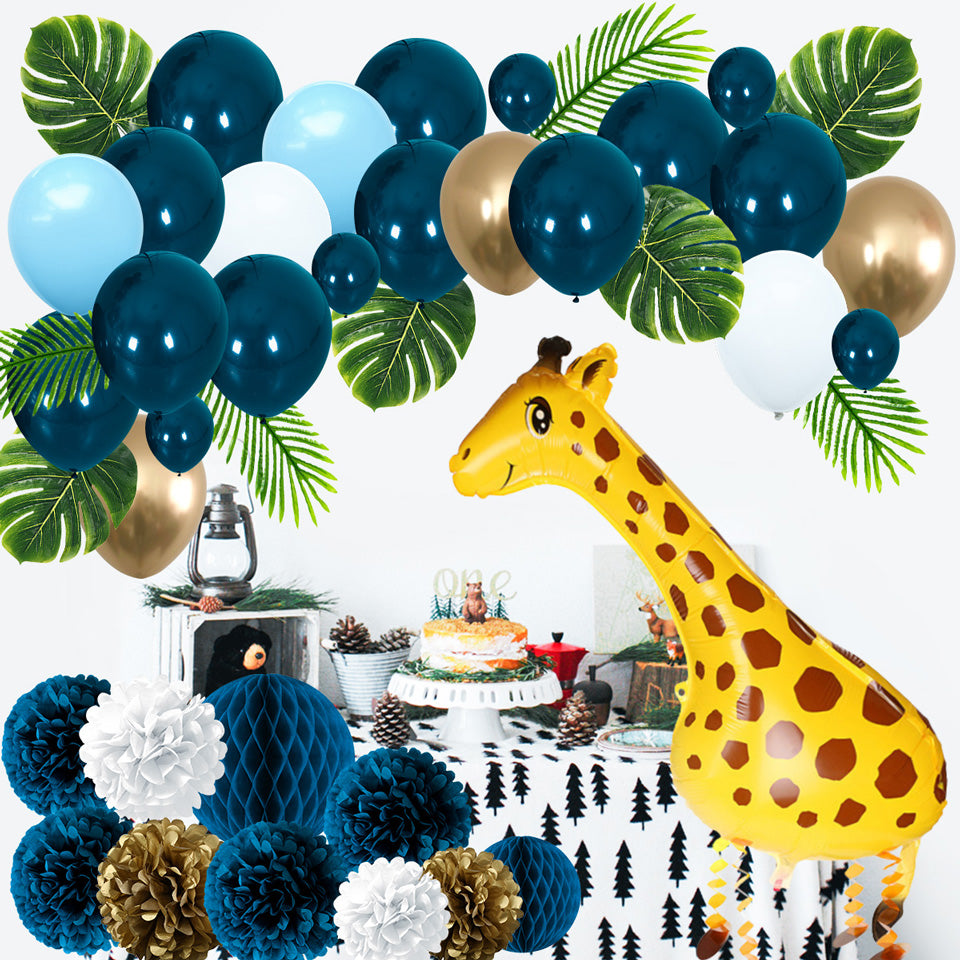 Giraffe Forest Theme Party Kit
