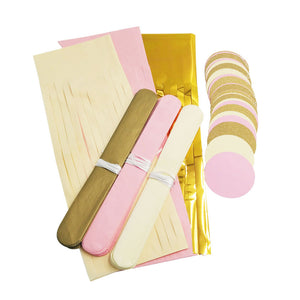 Gold Pink Beige Party Kit 