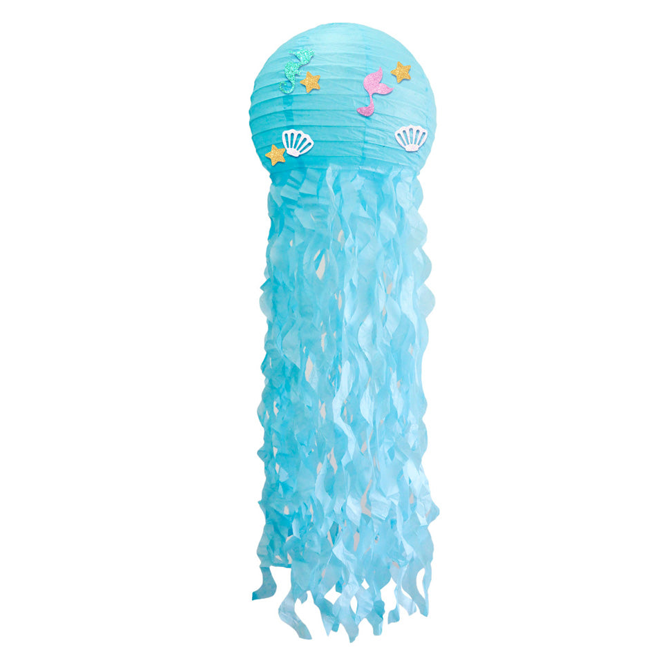 4 pcs/set Hanging Mermaid Jellyfish Lantern Party Decorations