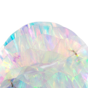 Iridescent Rainbow  Honeycomb Ball pom pom