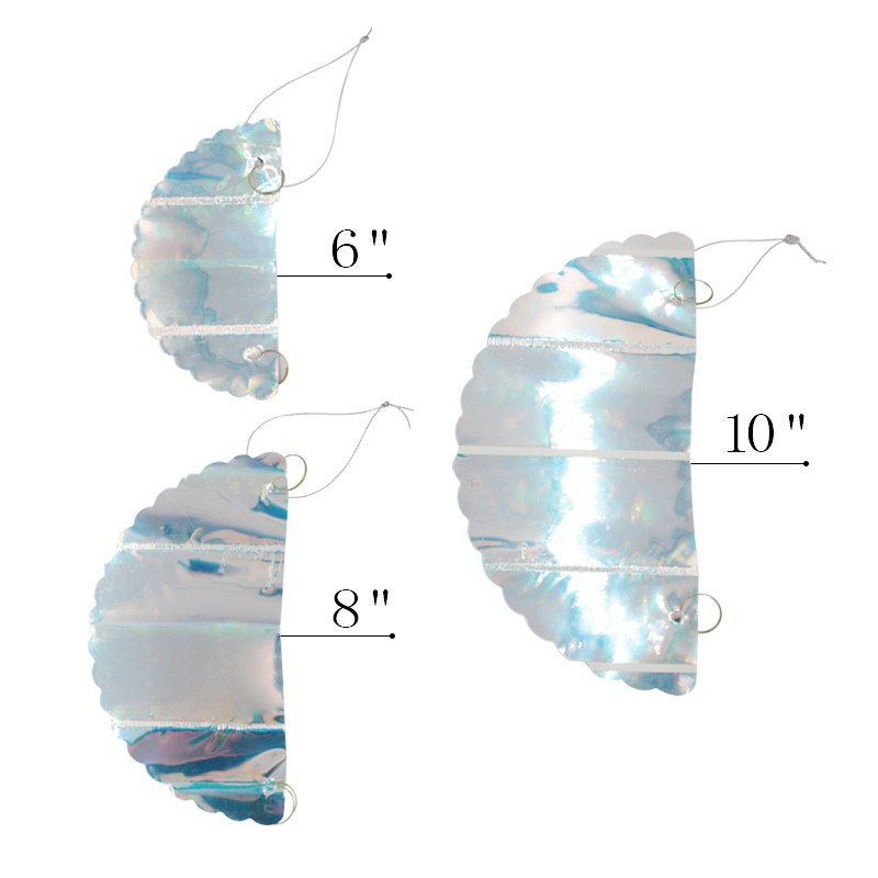 Iridescent Rainbow  Honeycomb Ball pom pom