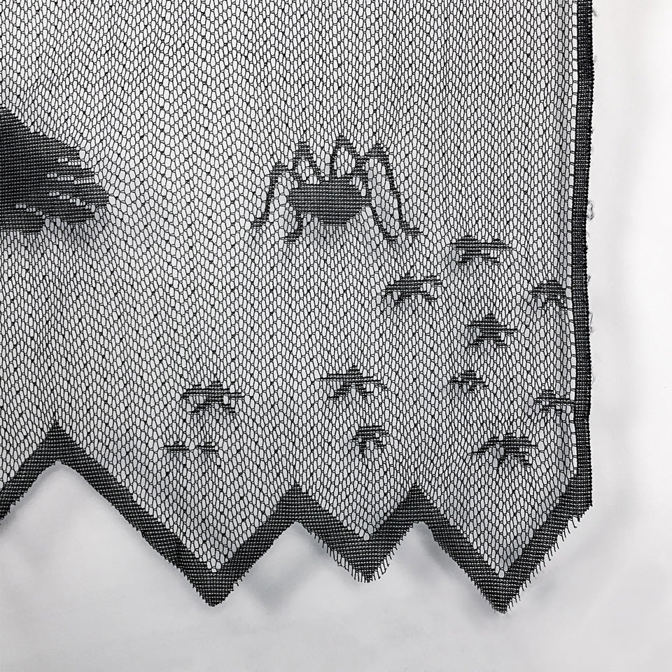 Halloween Lace Window Curtain | Nicro Party