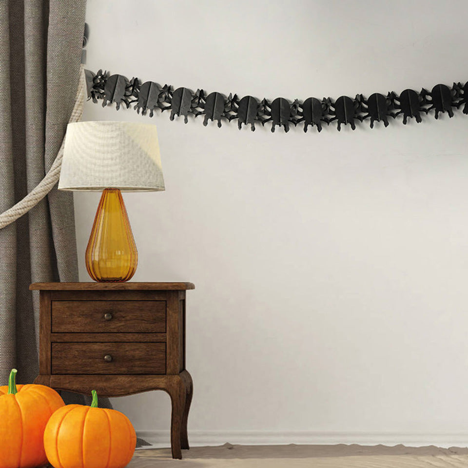 Halloween Spider Paper Garland