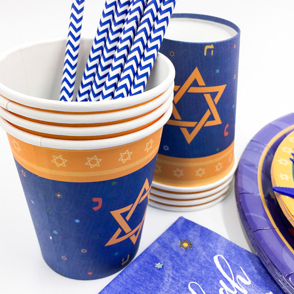 Hanukkah Holiday of Lights Party Paper Tableware | Nicro Party