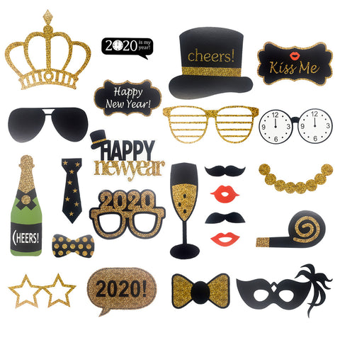 Image of Happy New Year Photo 2020 Booth Props | Nicro Party