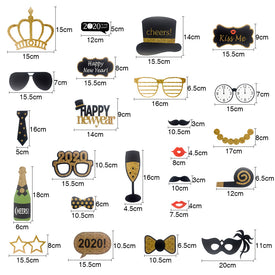 Happy New Year Photo 2020 Booth Props | Nicro Party