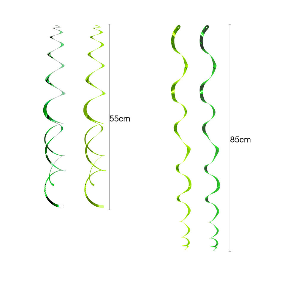 Jungle Theme PVC Foil Swirls Banner | Nicro Party