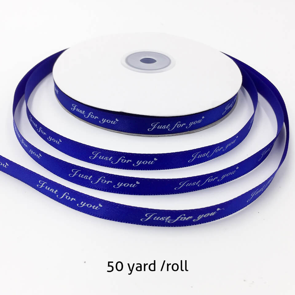 50 Yard Just For You Printed Ribbon | Nicro Party