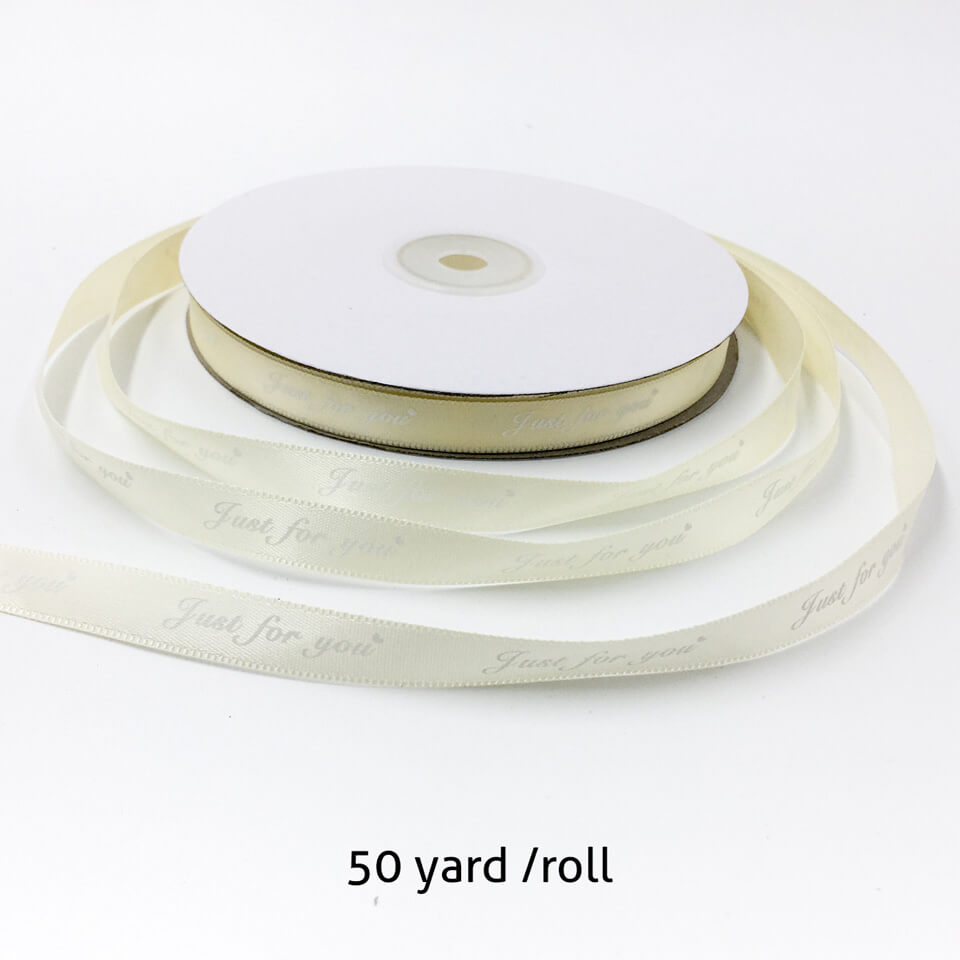 50 Yard Just For You Printed Ribbon | Nicro Party