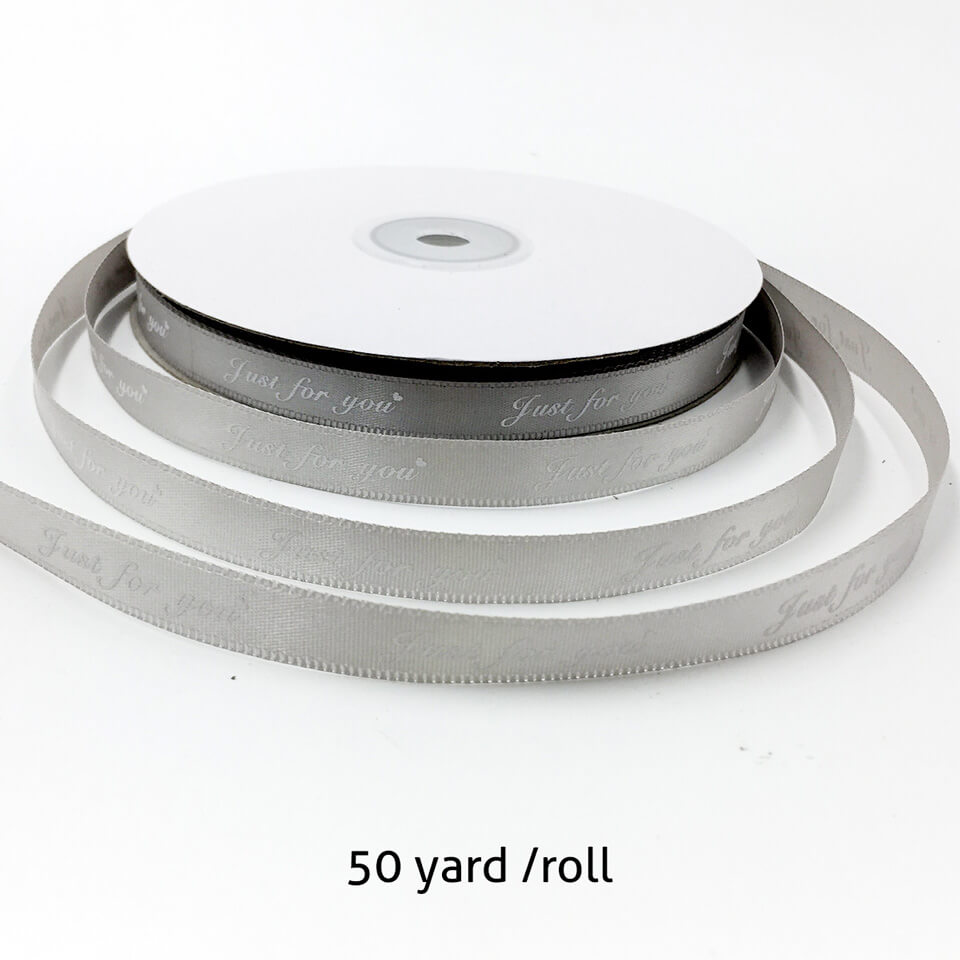 50 Yard Just For You Printed Ribbon | Nicro Party