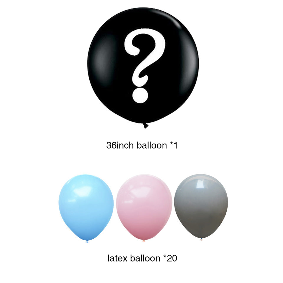 Menino ou Menina Gender Reveal Party Kit