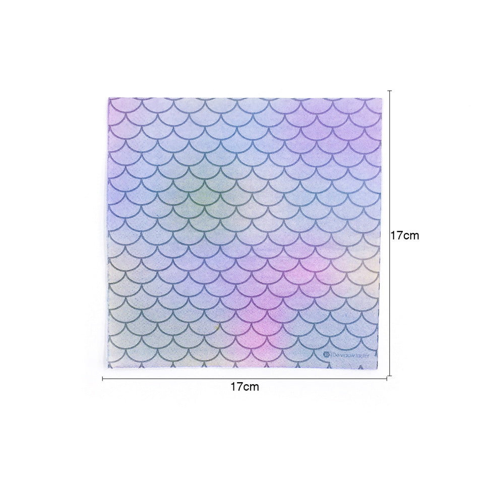 Mermaid Disposable Clear Dinnerware Kit | Nicro Party 