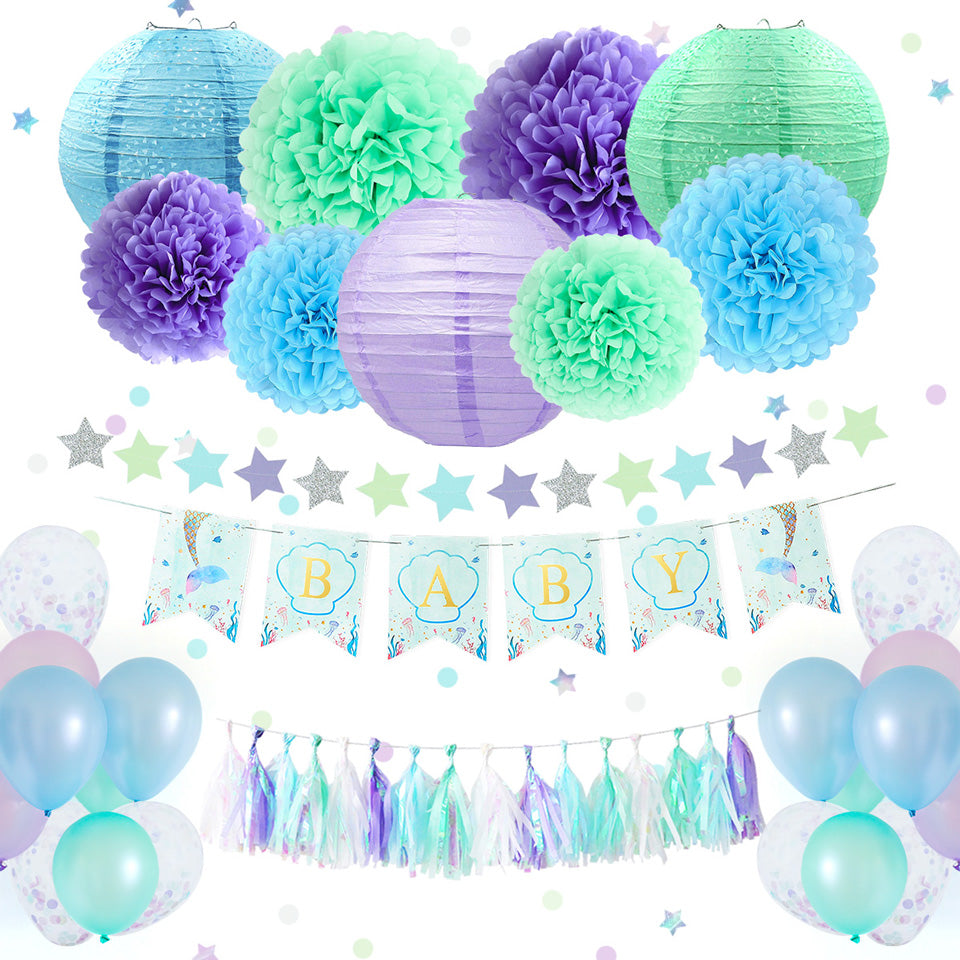 Mermaid Party Decoration Kit