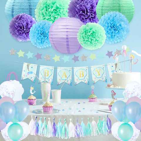 Image of Mermaid Party Decoration Kit