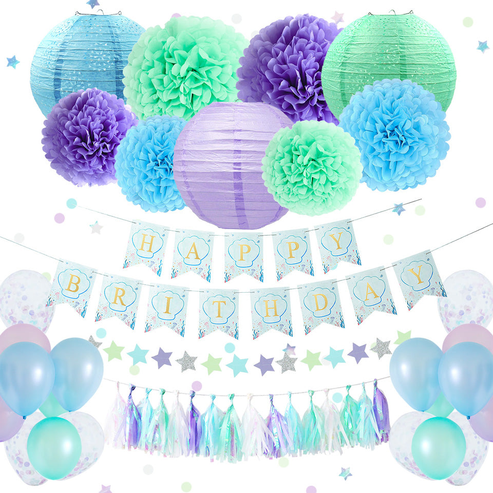 Mermaid Happy Birthday Kit
