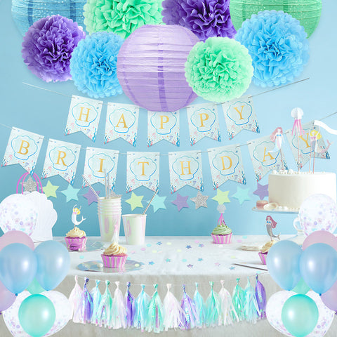 Image of Mermaid Happy Birthday Kit