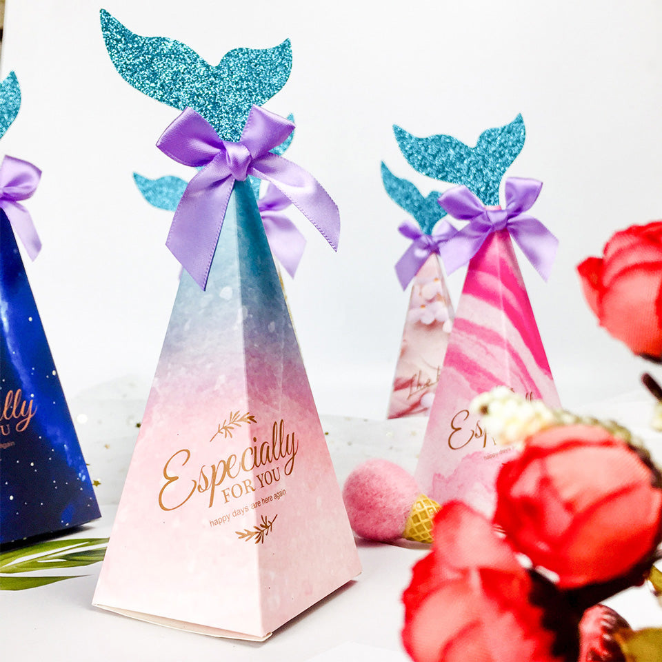 Mermaid Party Candy Boxes