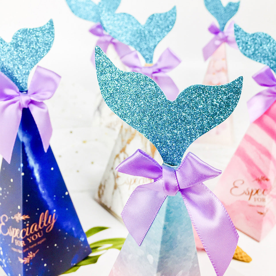 Mermaid Party Candy Boxes