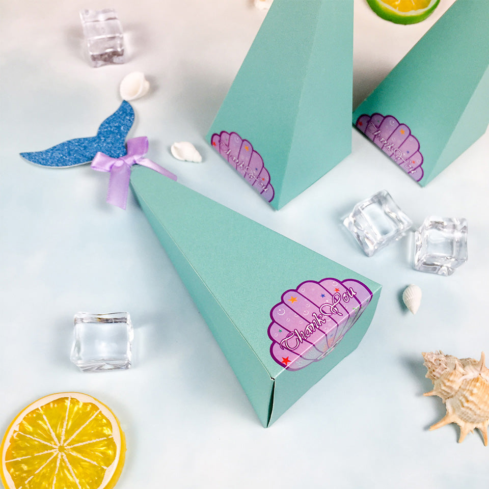 Mermaid Party Candy Boxes