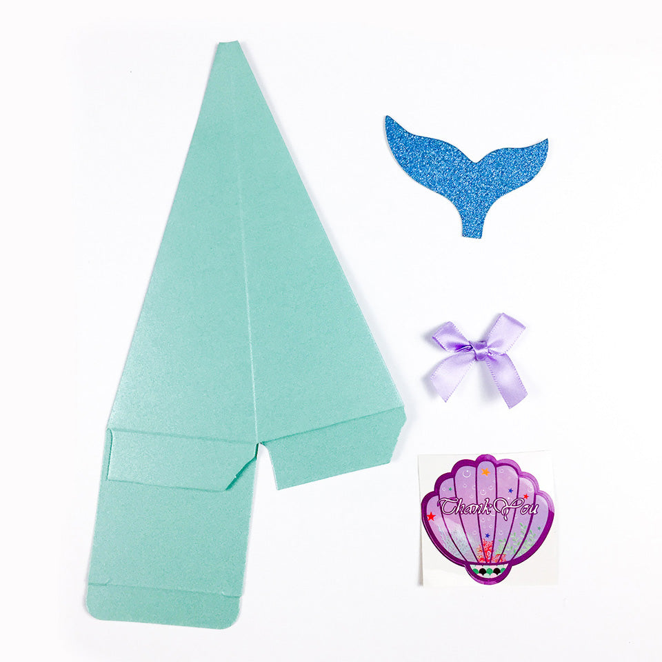 Mermaid Party Candy Boxes