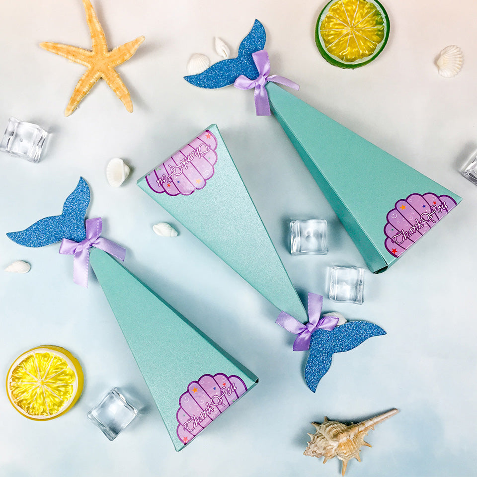 Mermaid Party Candy Boxes