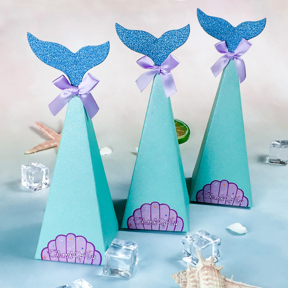 Mermaid Party Candy Boxes