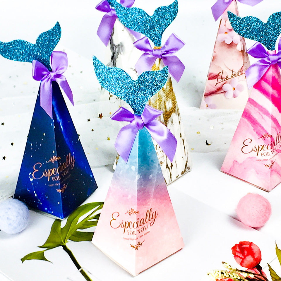 Mermaid Party Candy Boxes
