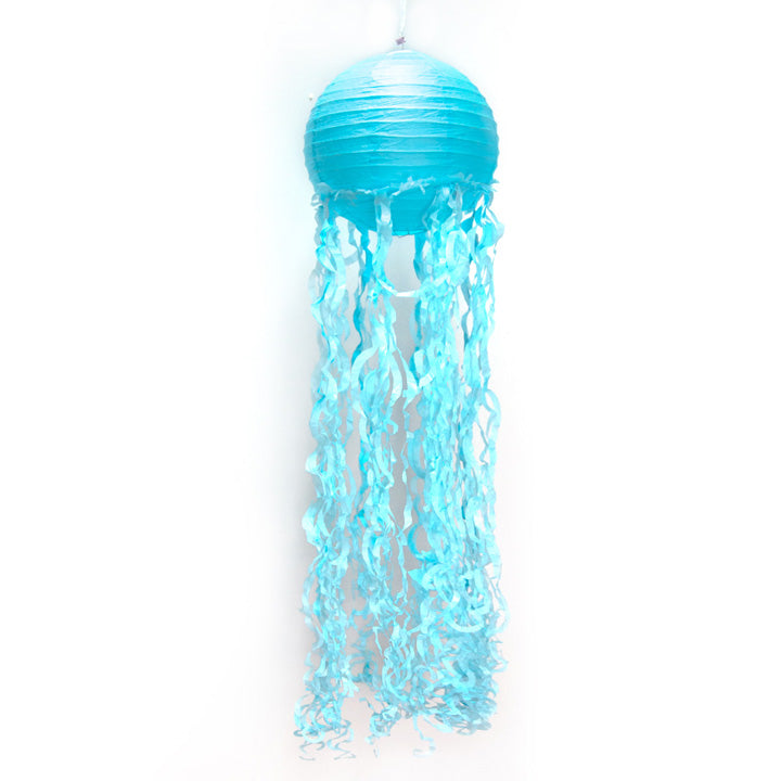 3 pcs/set Mermaid Wishes Hanging Jelly Fish Paper Lanterns